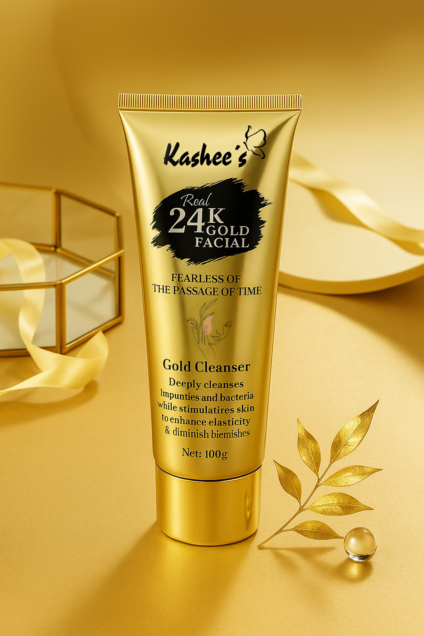 Gold Firming Whitening Facial Set