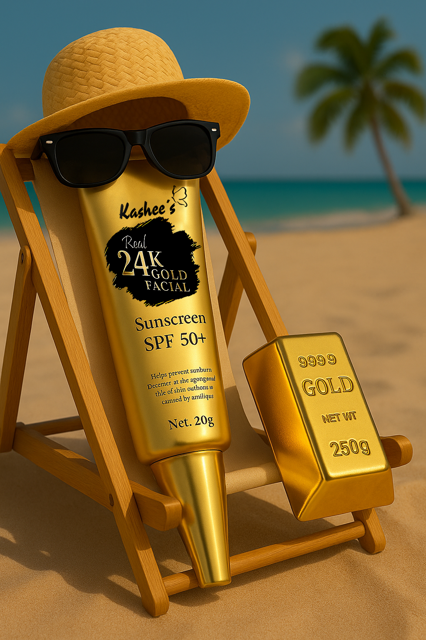 Gold Firming Whitening Facial Set